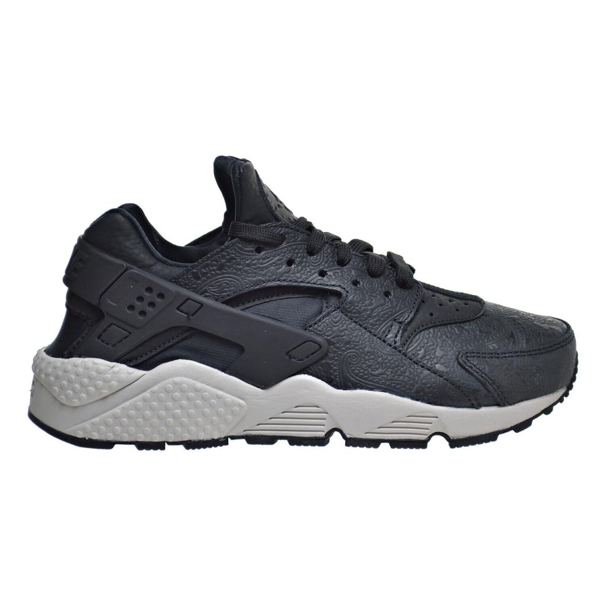 Nike Air Huarache Run Prm Women`s Shoes Black-light Bone 683818-010 - Black/Light Bone