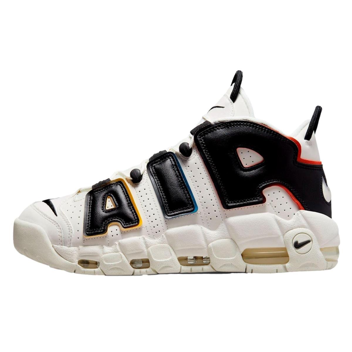 Nike Air More Uptempo `96 Sail/black-sail-team Orange DM1297-100 Men`s - Multicolor