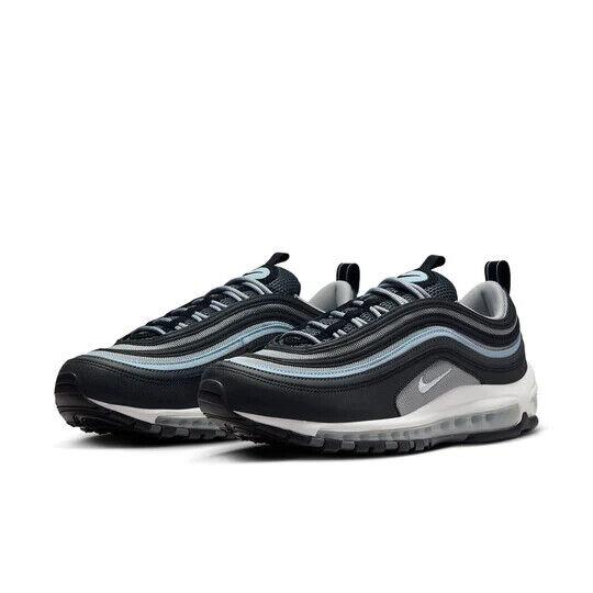 Nike Air Max 97 921826-019 Sneakers Men`s Black Iron Gray Pull Tab Running Shoes Black