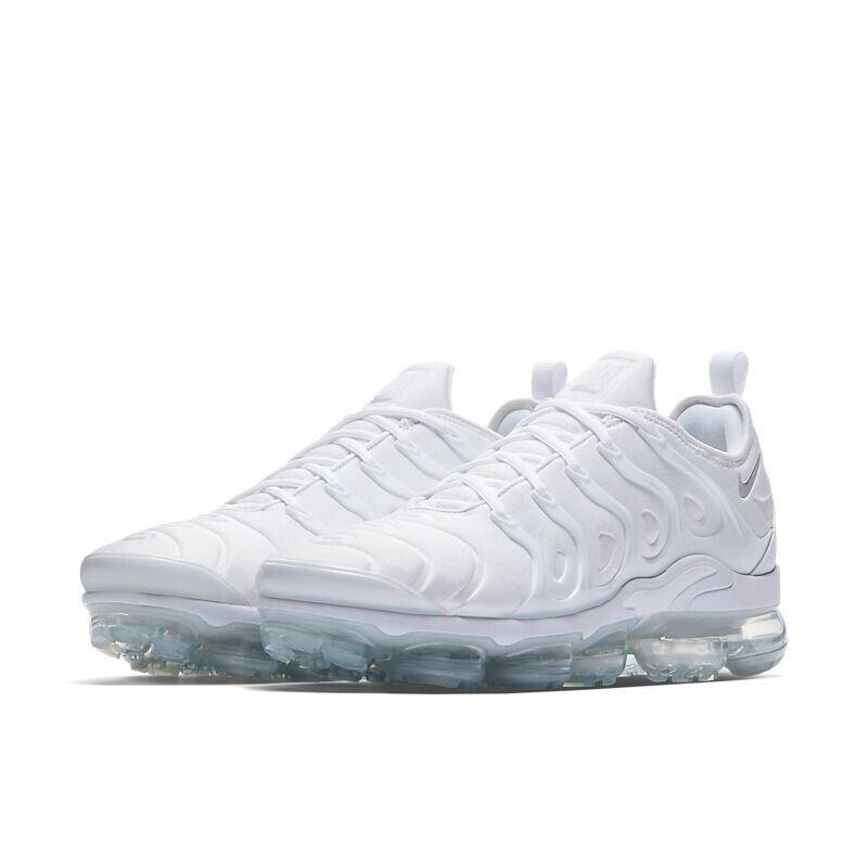 Nike Air Vapormax Plus TN Triple White Men`s Size - White