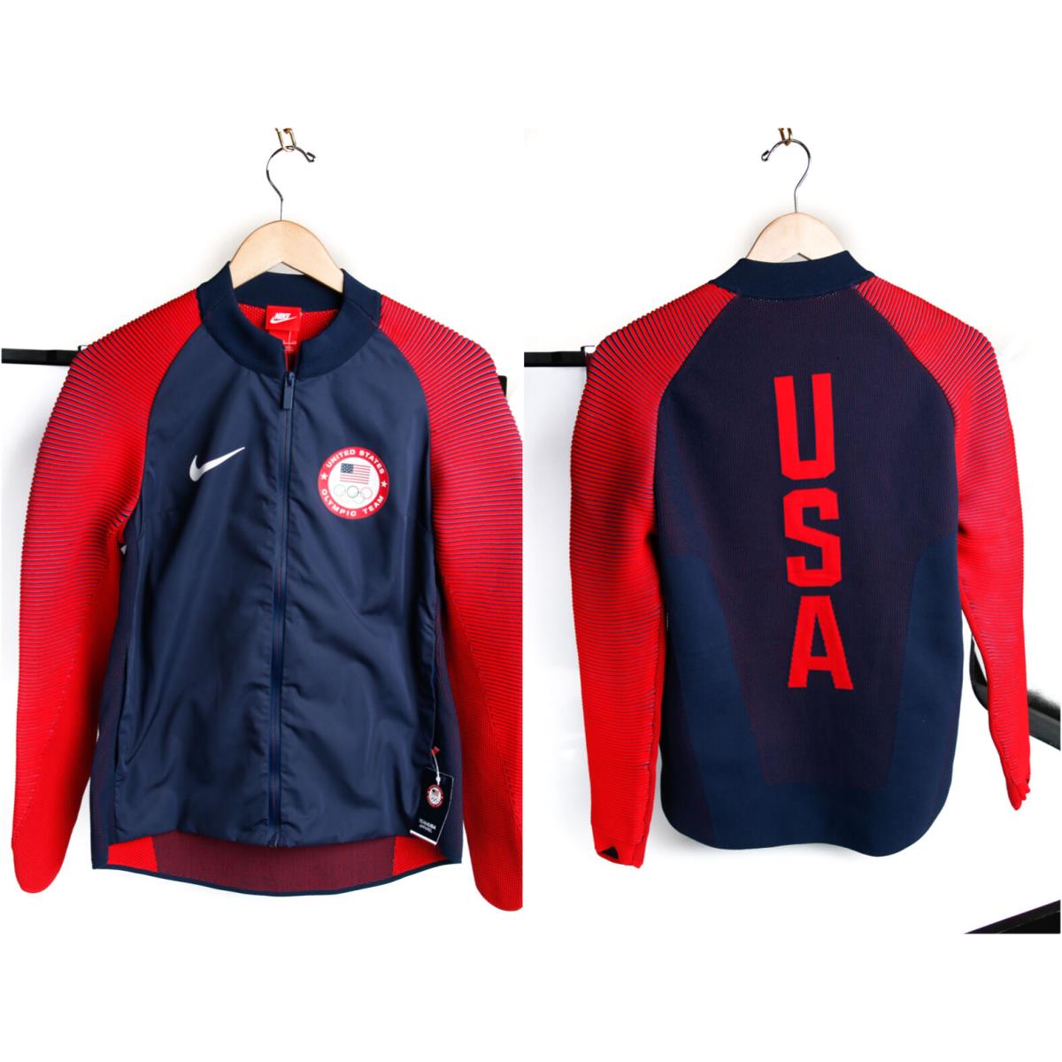 Nike Sportswear Team Usa Dynamic Reveal Jacket S L XL 2016 Women`s Olympic