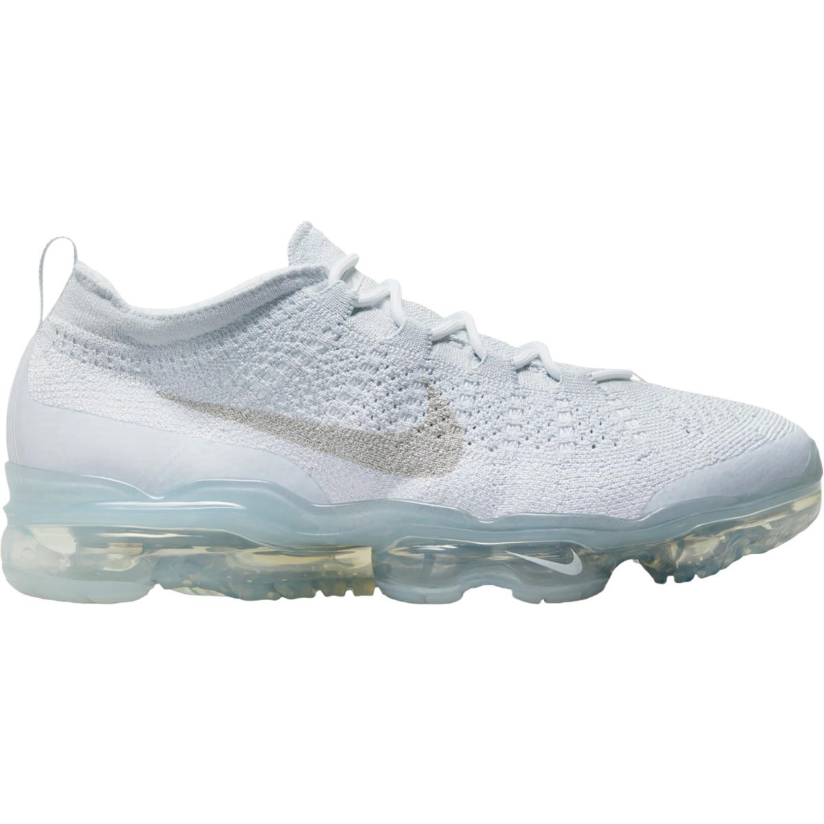 Nike Air Vapormax 2023 Flyknit Men`s Platinum White US Sizes 7-14 - DV1678-002 - Pure Platinum/Pure Platinum/Pure Platinum/White