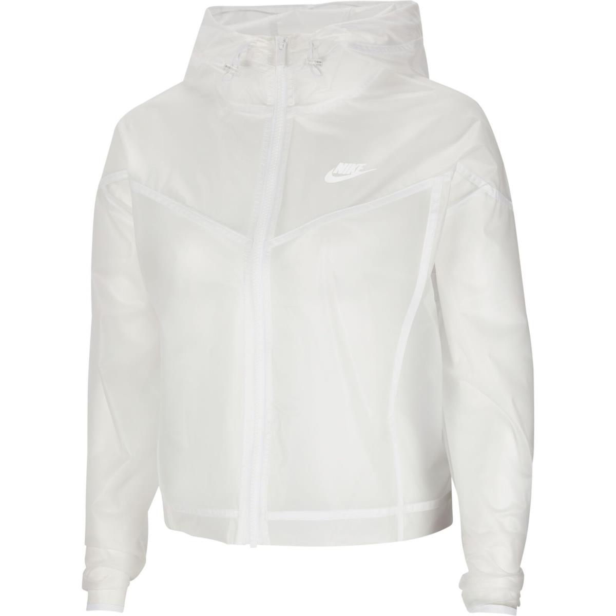 Nike Windrunner Transparent Women`s Jacket White CU6578-975