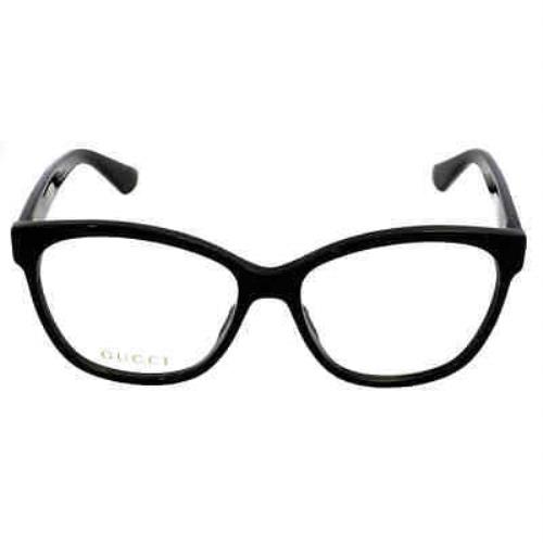 Gucci Demo Cat Eye Ladies Eyeglasses GG0421O 001 55 GG0421O 001 55