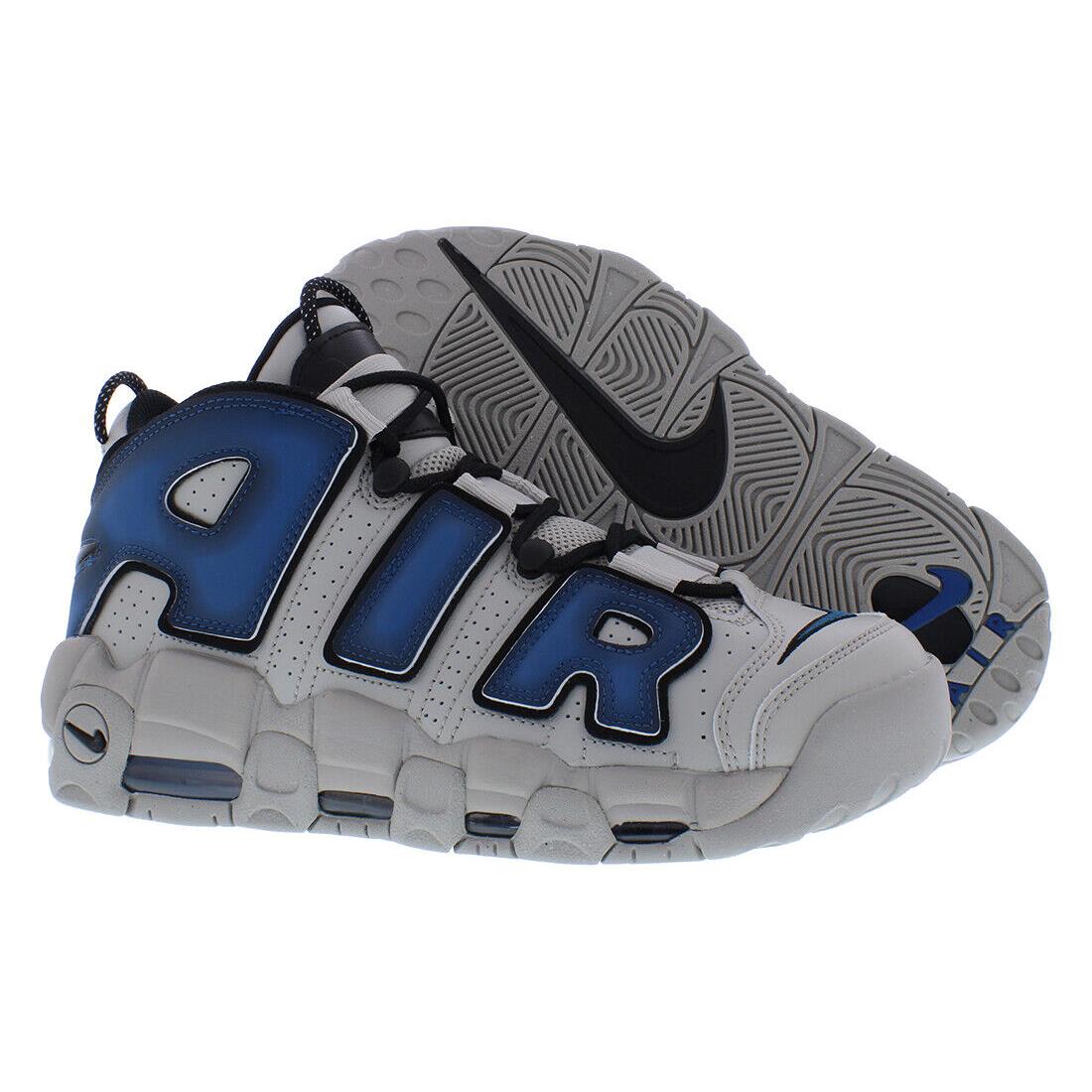 Nike Air More Uptempo Mens Shoes - Lt Iron Ore/Industrial Blue, Main: Grey