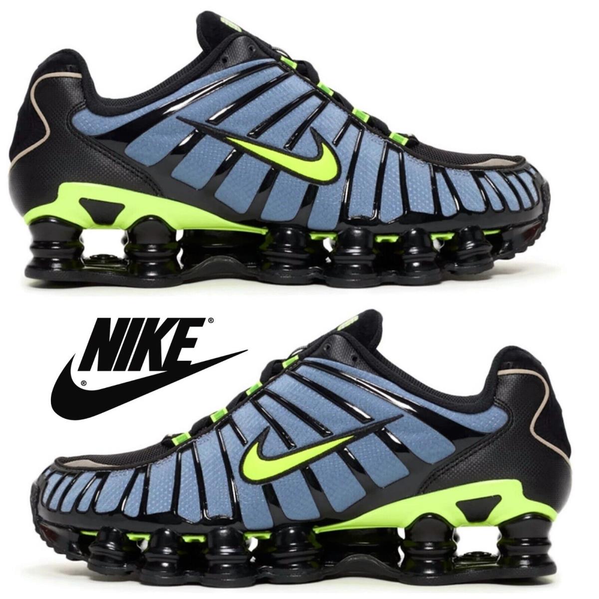 Nike Shox TL Casual Men`s Sneakers Running Athletic Sport Comfort Shoes Blue - Blue, Maufacturer: Thunderstorm | Volt | Black