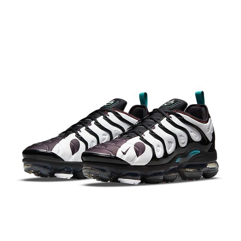 Nike Air Vapormax Plus TN Black White Men`s Size - Black White