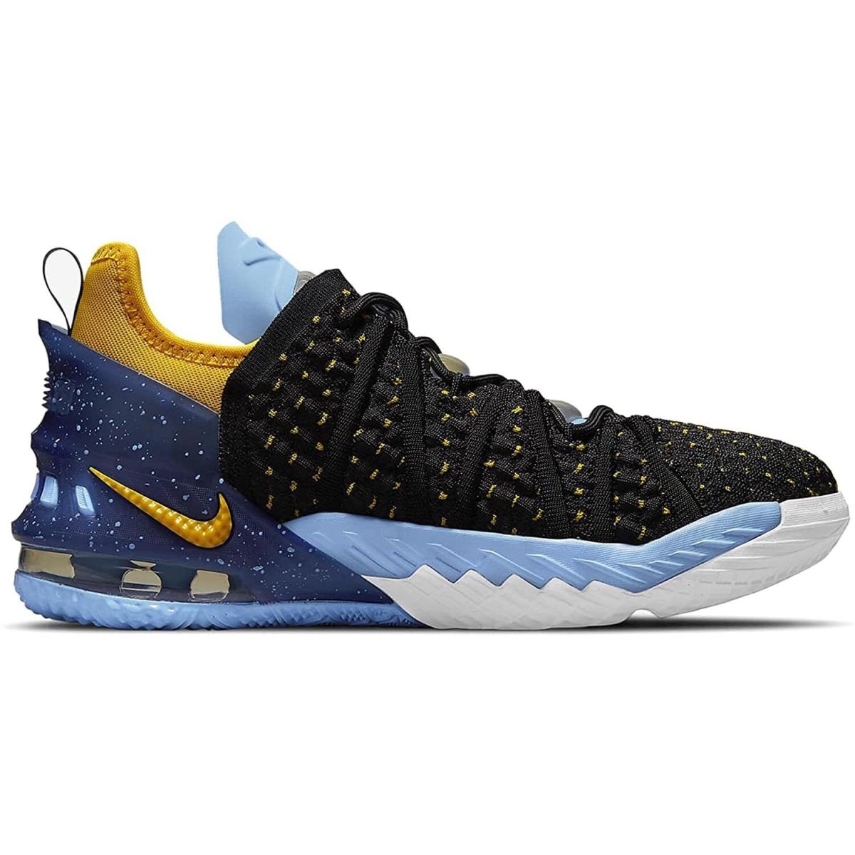 Big Kid`s Nike Lebron 18 Black/university Gold-coast CW2760 006 - Black/University Gold-Coast