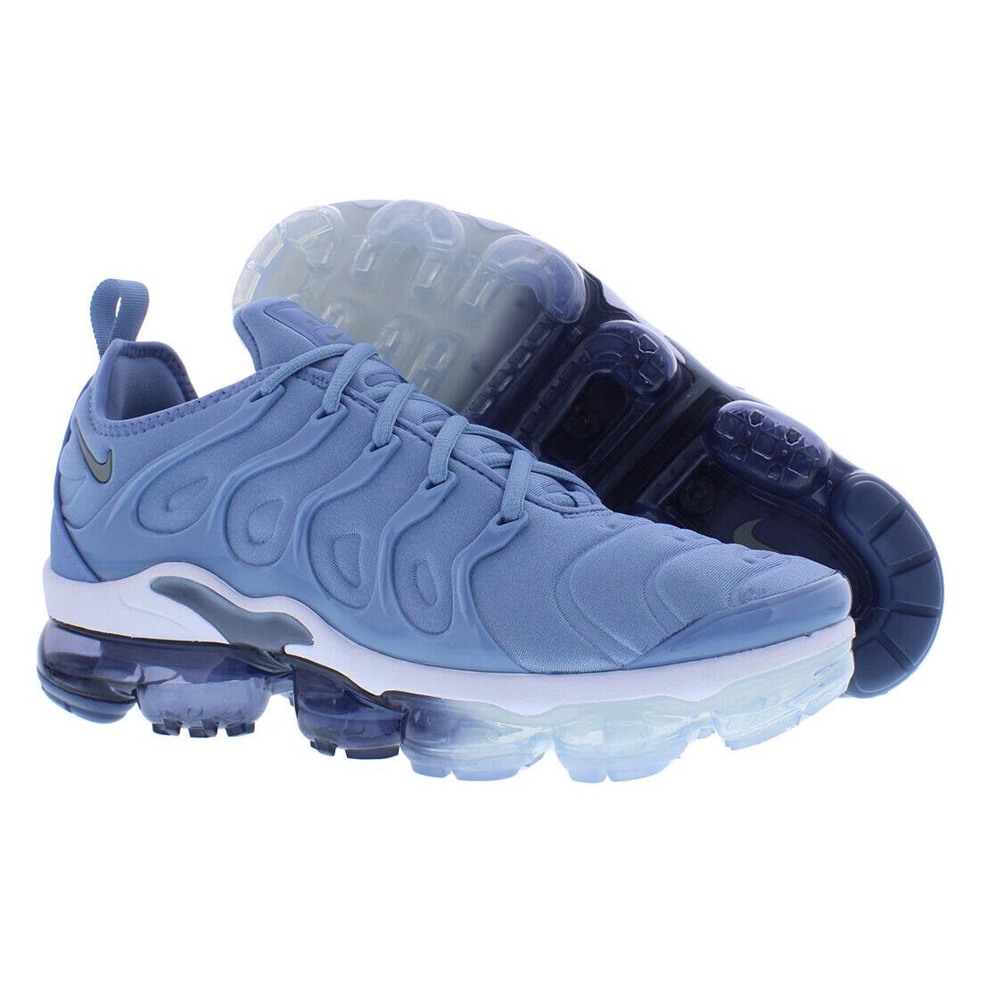 Nike Air Vapormax Plus Mens Shoes - Work Blue/Cool Grey, Main: Blue