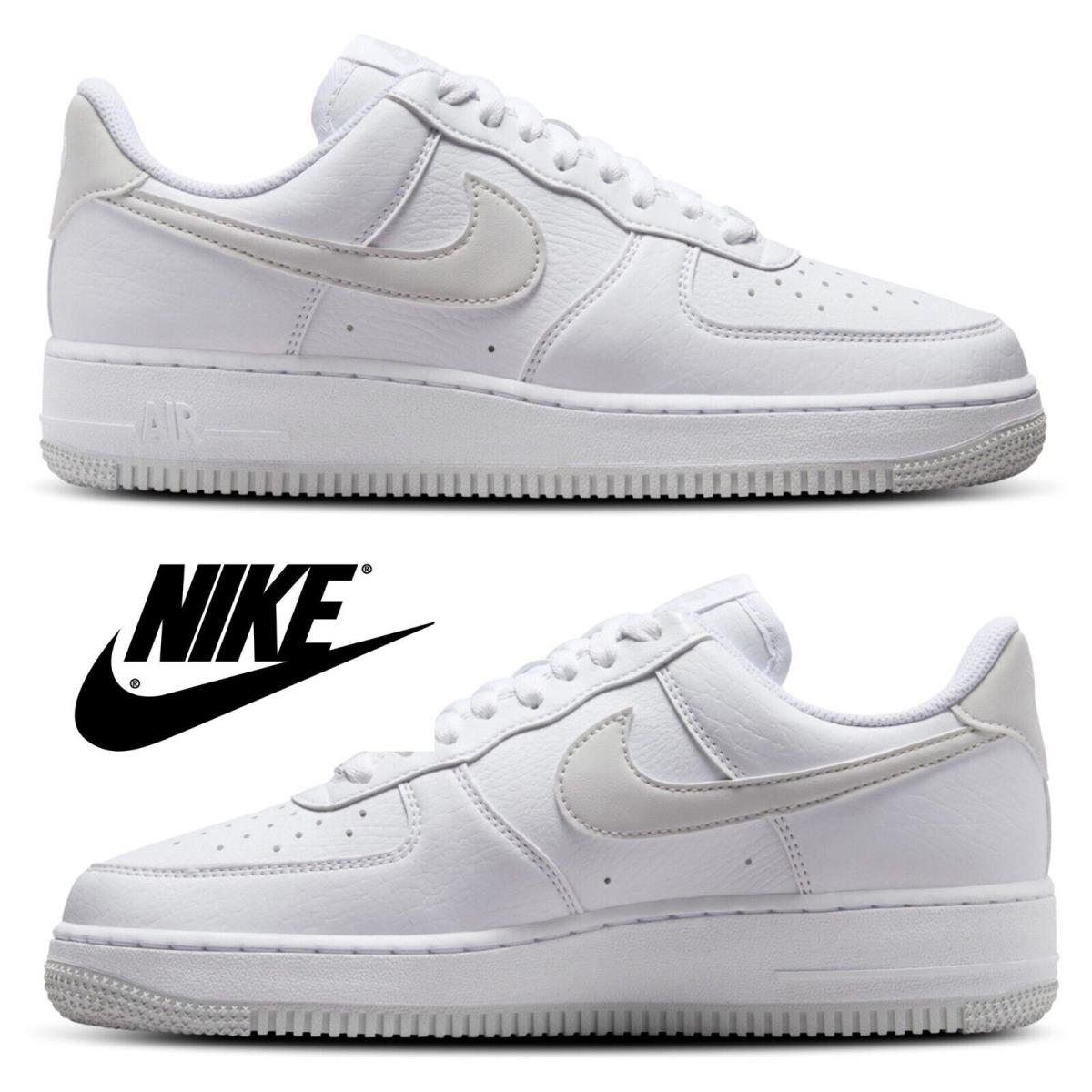 Nike Air Force 1 `07 Next Nature Women`s Casual Shoes Comfort Sneakers Leather - White, Manufacturer: White/Photon Dust/White