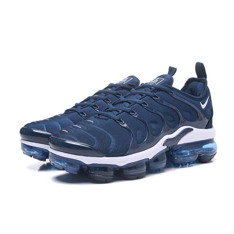 Nike Air Vapormax Plus TN Navy Blue White Men`s Size - Blue White