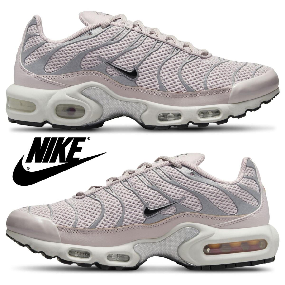 Nike Air Max Plus Cor Women`s Shoes Casual Sneakers Walking Running Trainers - Pink, Manufacturer: Platinum Violet/Chrome/Light Brown