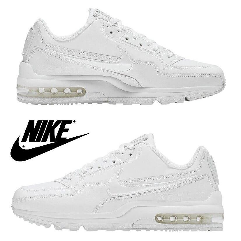 Nike Air Max Ltd 3 Men`s Sneakers Casual Athletic Premium Comfort Sport Shoes - White