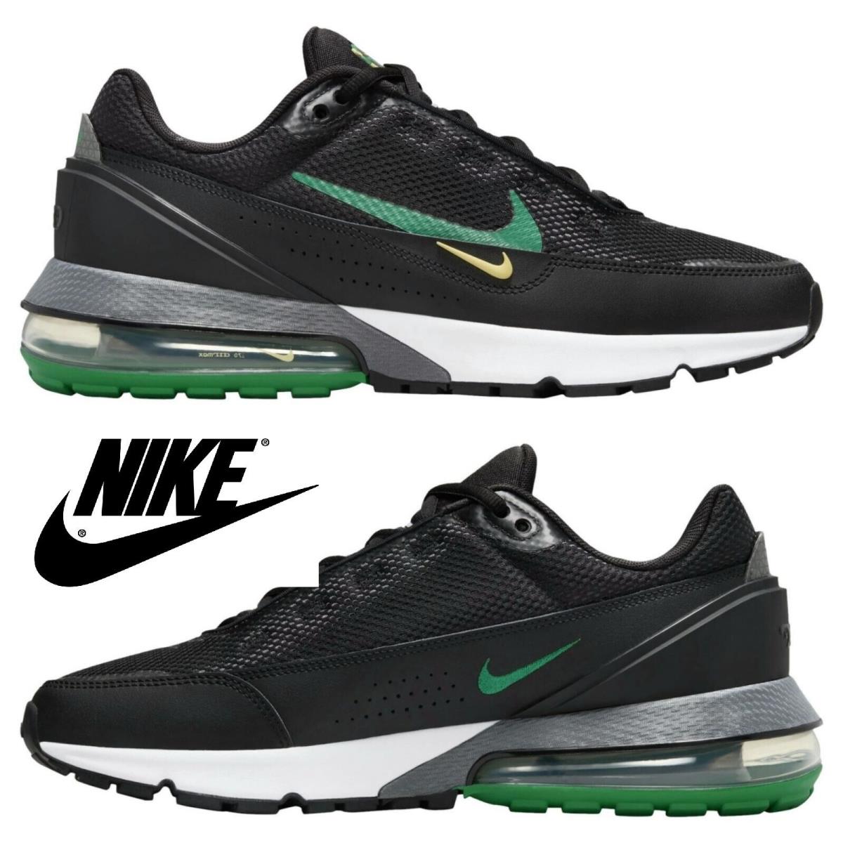 Nike Air Max Pulse Men`s Sneakers Casual Athletic Premium Comfort Sport Shoes - Black, Manufacturer: Black/Black/Malachite