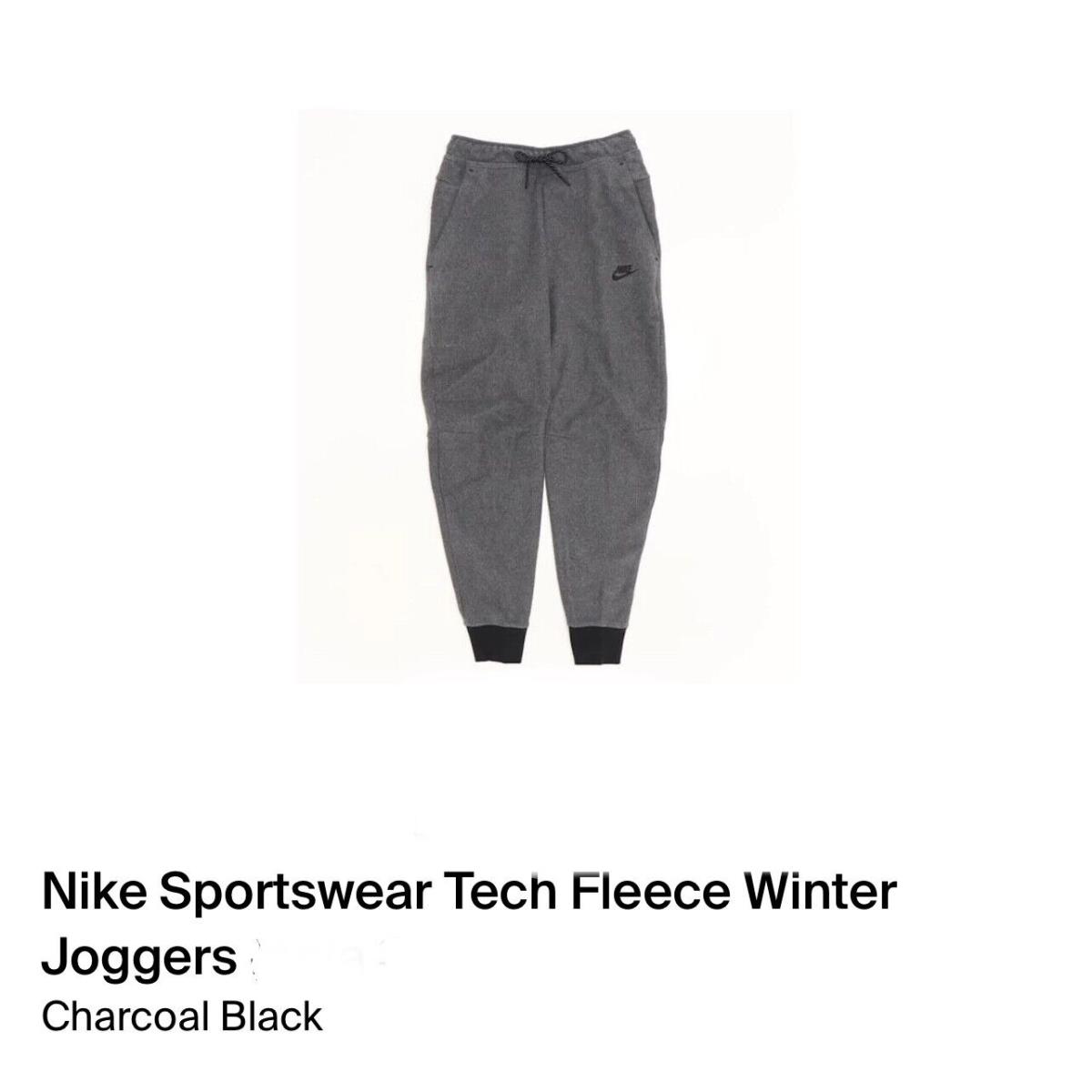 Nike Tech Fleece Winterized Slim Fit Tapered DQ4808-010 Men Medium
