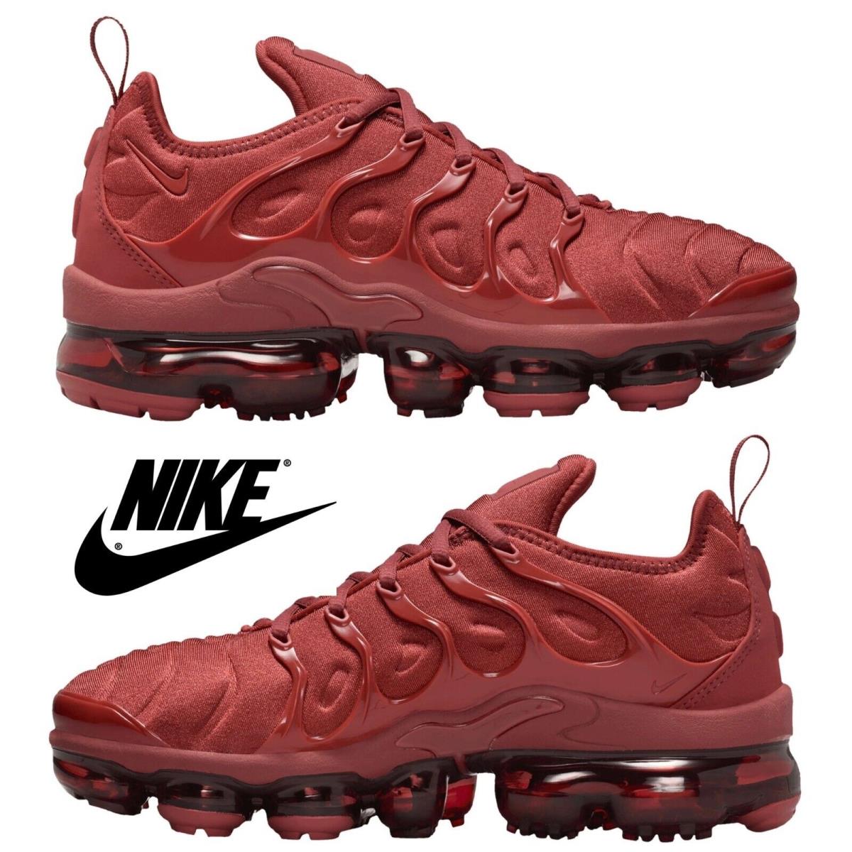 Nike Air Vapormax Plus Women`s Shoes Casual Sneakers Walking Running Trainers - Orange, Manufacturer: Rugged Orange/Cedar