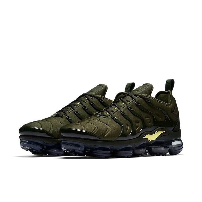 Nike Air Vapormax Plus TN Army Green Gold Men`s Size - Green Gold