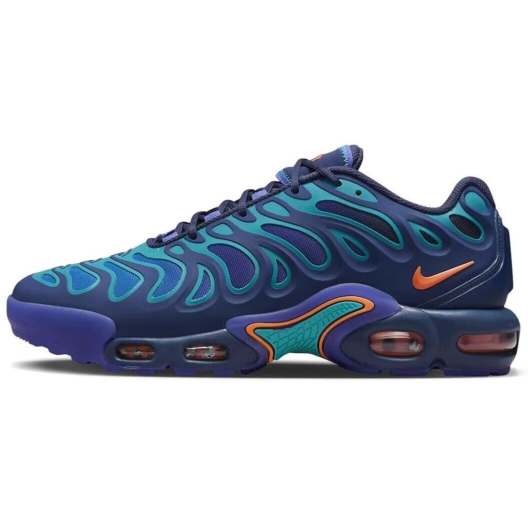 Men`s Nike Air Max Plus Drift Midnight Navy/total Orange FD4290 400 - Midnight Navy/Total Orange