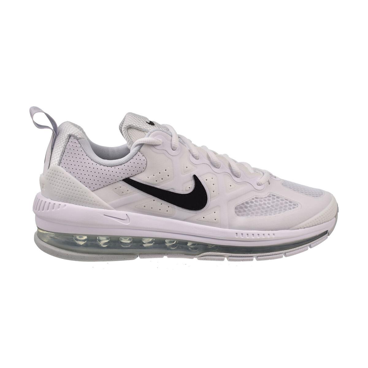 Nike Air Max Genome Men`s Shoes White-black CW1648-100 - White-Black