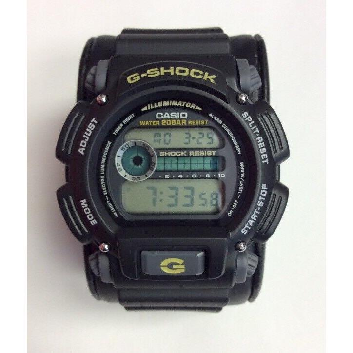 Casio G-shock Men`s Black Illuminator Ana-digi Digital Watch DW9052-1BCG