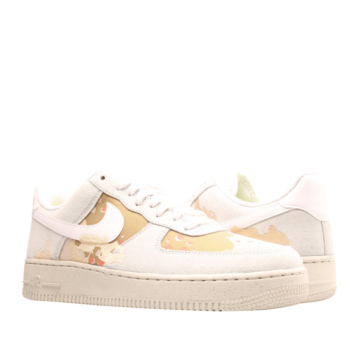 Nike Air Force 1 `07 LX Photon Dust Camo Men`s Basketball Shoes DD1175-001 - Main: Photon Dust/Photon Dust