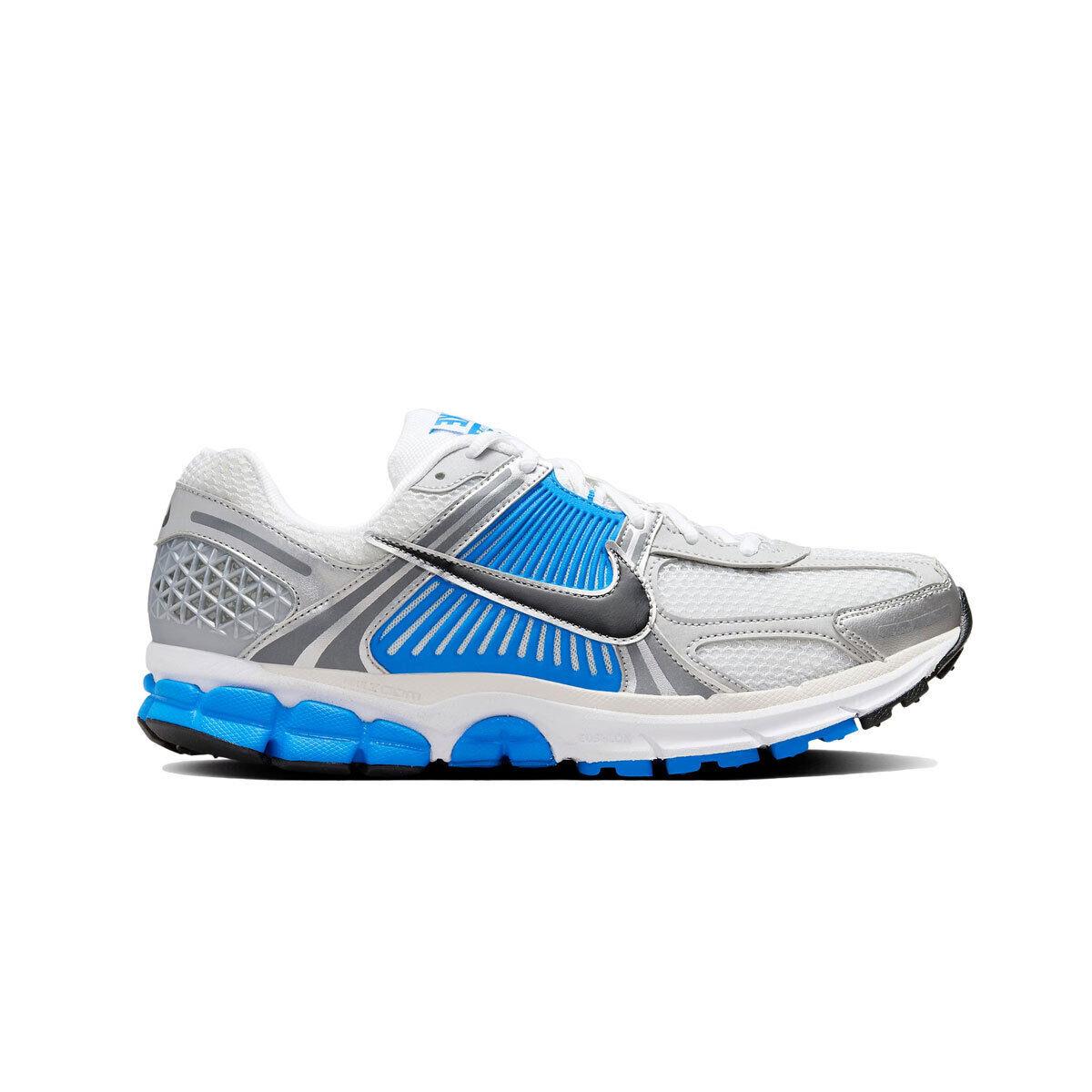 Nike Men`s Zoom Vomero 5 Blue Silver FJ4151-100 Silver/photo Blue SZ 5-15 - Metallic Silver/Photo Blue