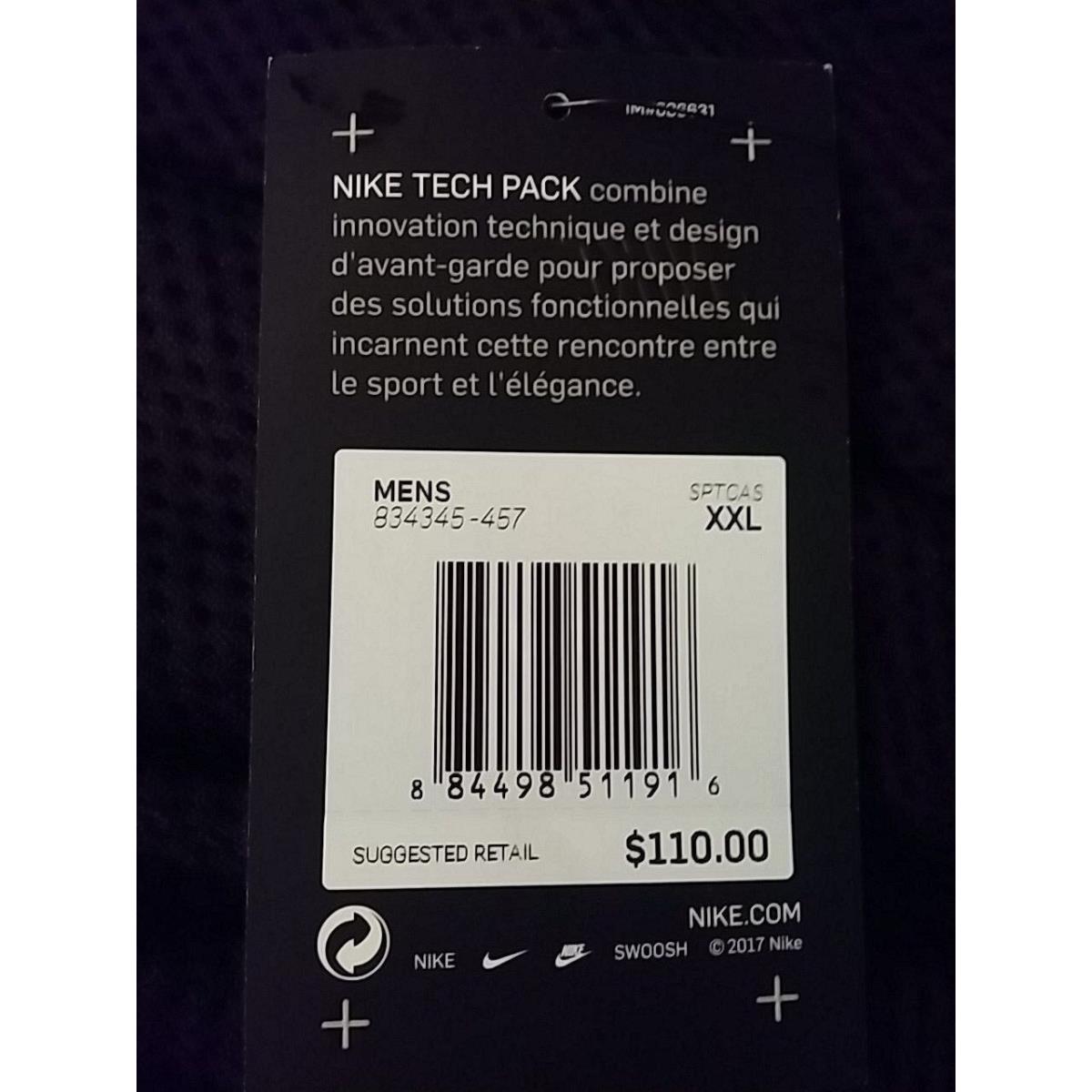 Nike Tech Pack Hypermesh Shorts 834345 Men`s 2XL Blue/blk 834345-457 COLOR BLUE SIZE 2XL