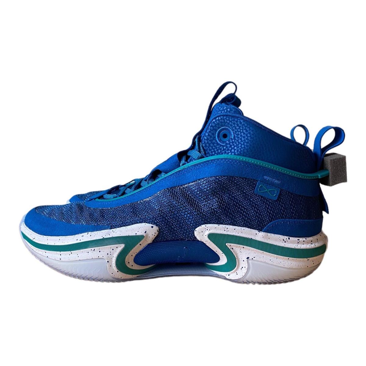 Nike Air Jordan 36 SE `luka Doncic PE Slovenia` Shoes DJ4483-400 - Men`s Size 16 - Blue