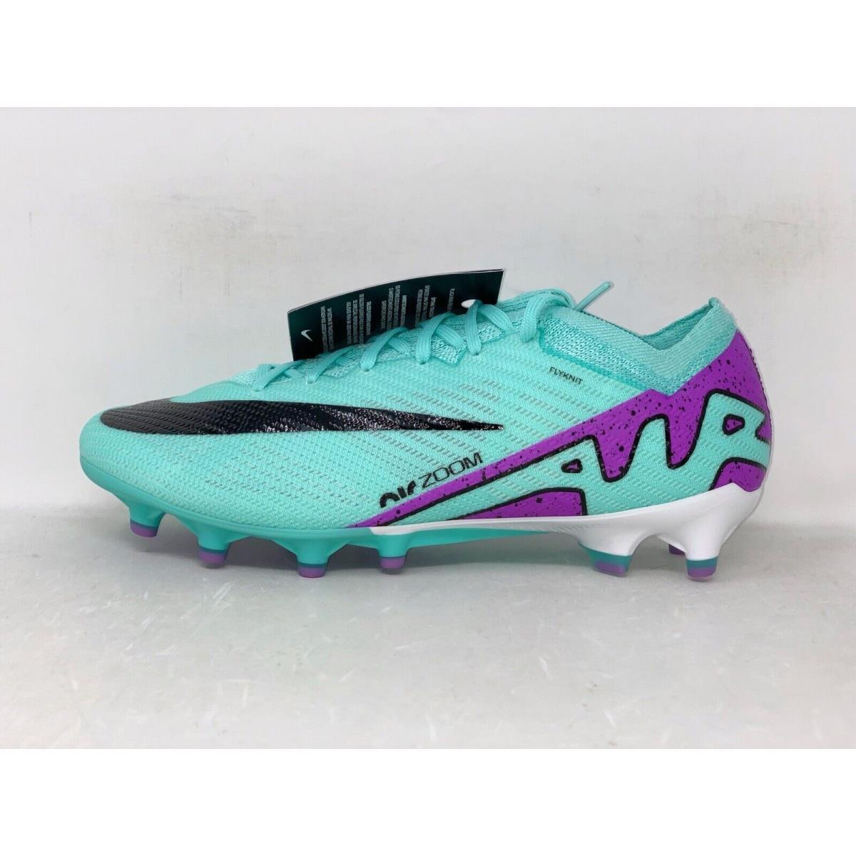 Nike Zoom Vapor 15 Elite Ag-pro Turquoise Soccer Cleats Size 7.5 DJ5167-300