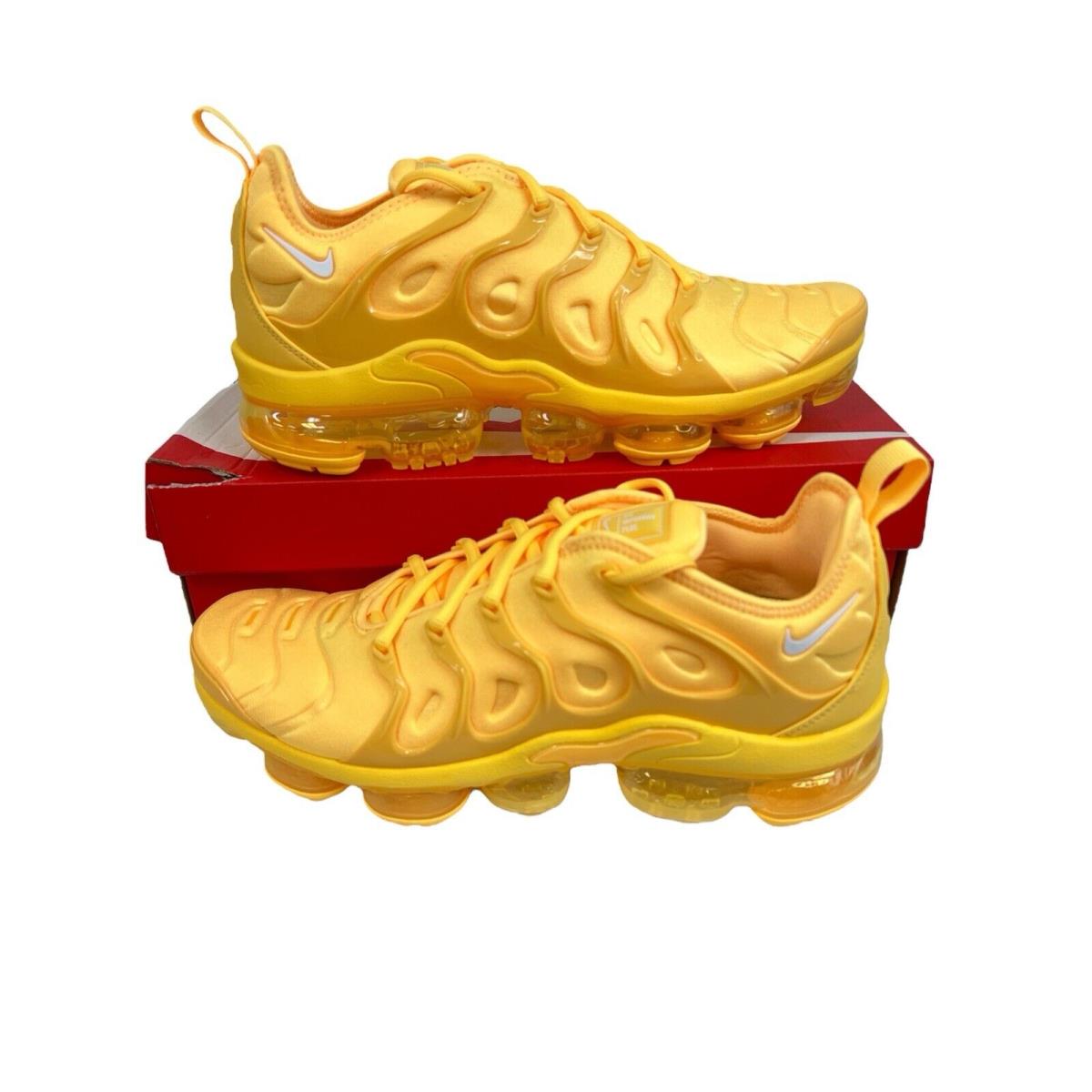 Nike Air Vapormax Plus Citron Pulse/white DJ5993-800 Sneaker Shoes Women s Sz 10 - Citron Pulse/White