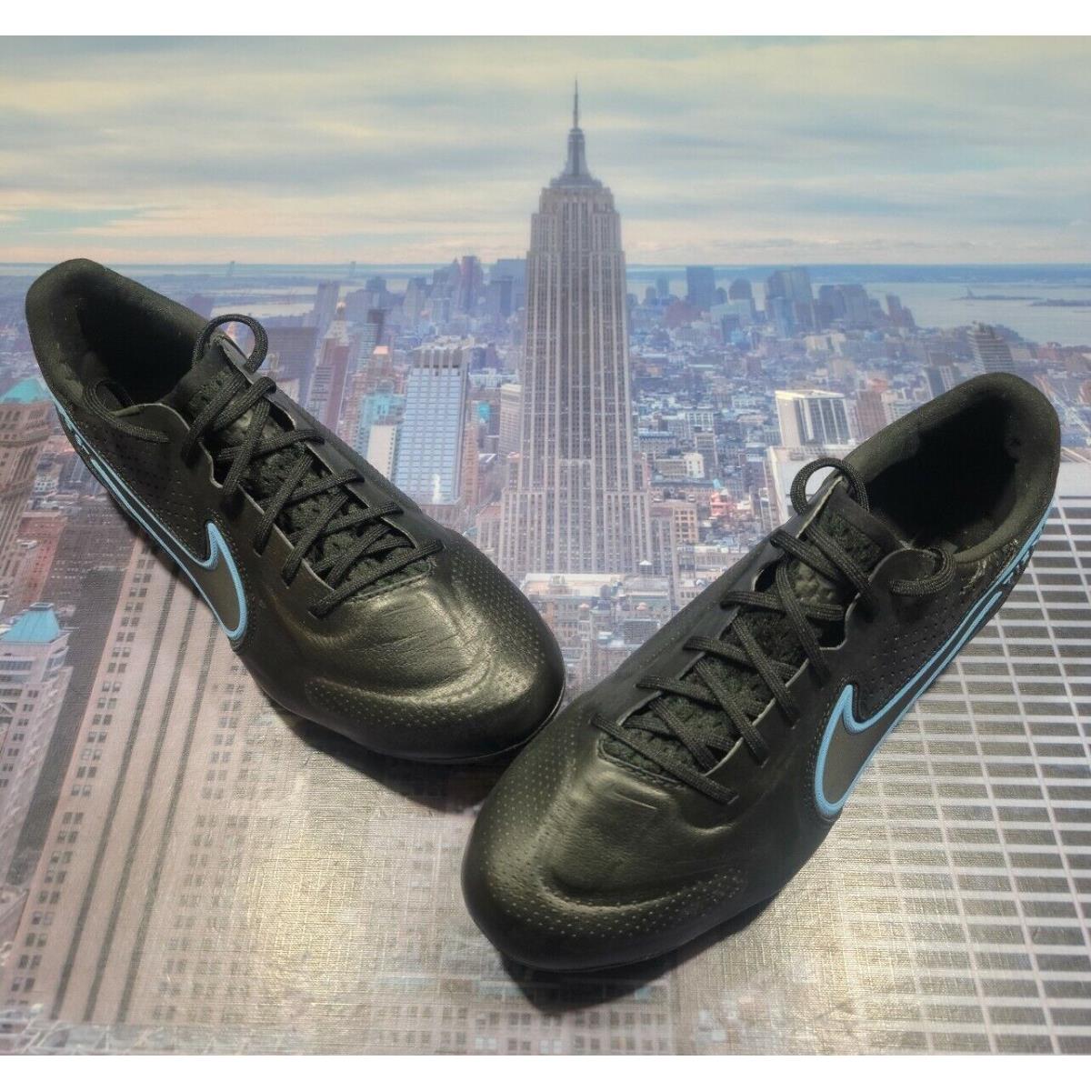 Nike Tiempo Legend 9 Elite FG Soccer Cleat Shoe Black Size 8 CZ8482 004