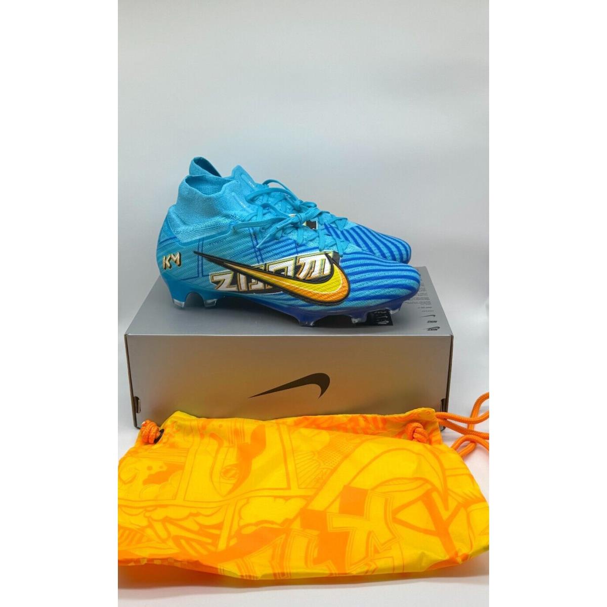 Nike Mens Zoom Superfly 9 Elite KM FG Soccer Cleats Sz 10.5 Mbappe DO9342400
