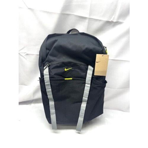 Nike Hike Sustainable Backpack -black Grey Gray Green DJ9677 010