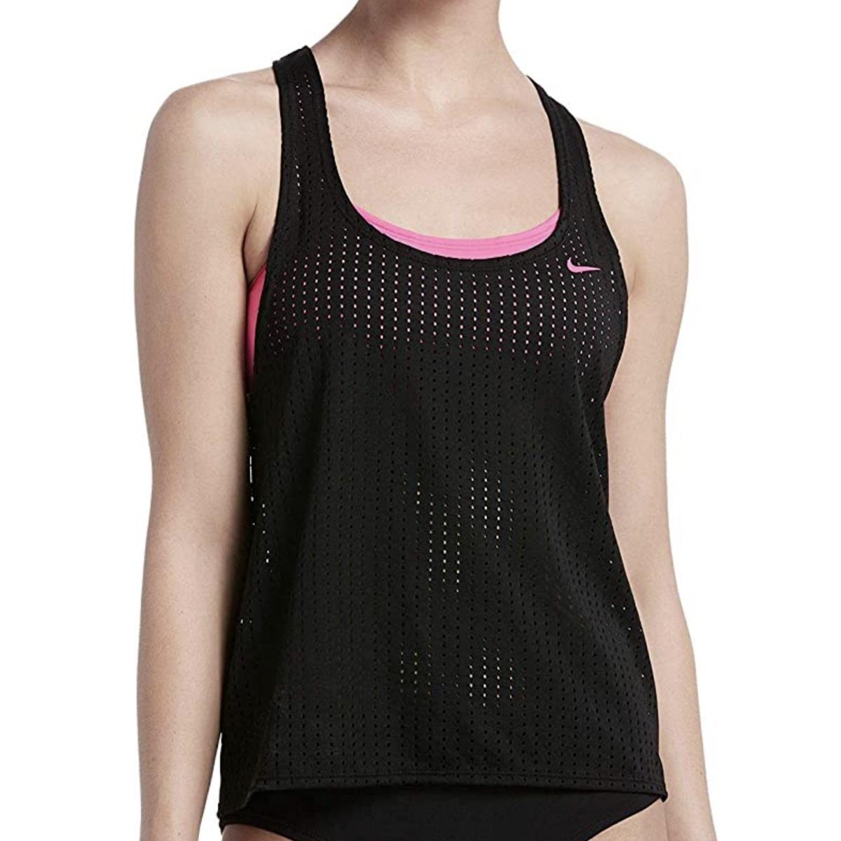 Nike L55952 Sport Mesh Layered Tankini Women s Size S