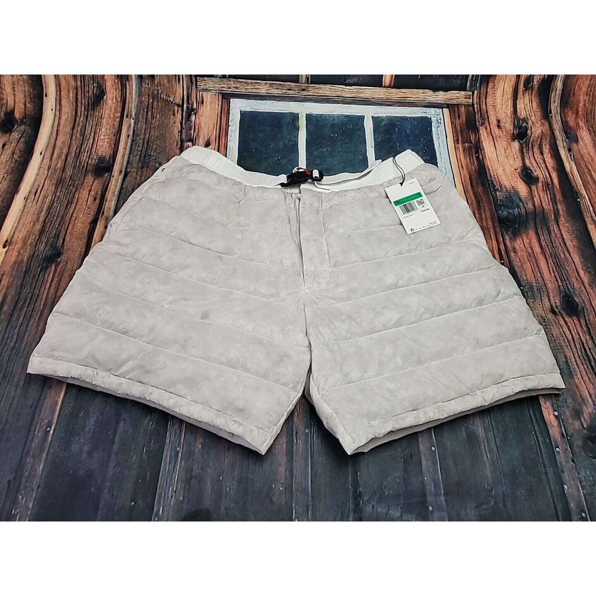 Tom Sachs Nike Down Fill Puffer Shorts Men s Sz XL Short Warm Gorpcore A