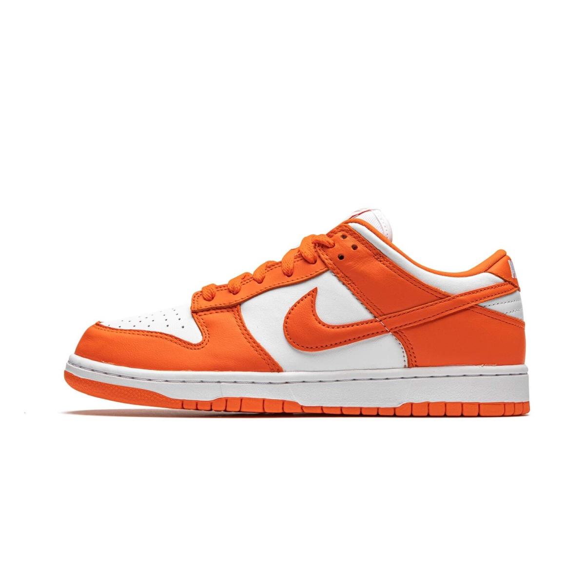 Nike Men`s Dunk Low Retro Basketball Shoes Orange 11.5 Men - Orange