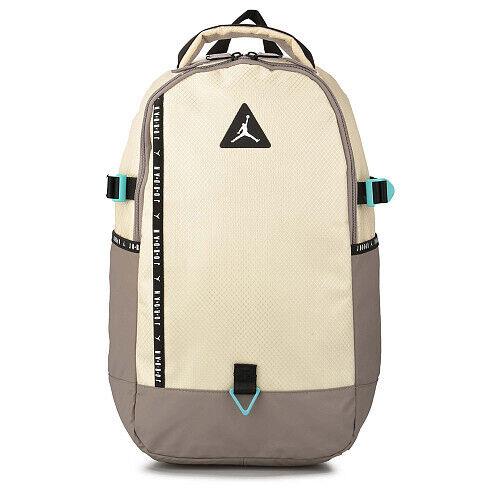 Jordan Boy`s/men`s Light Orewood Brown Diamond Laptop Backpack 9A0686-X27 -nwt