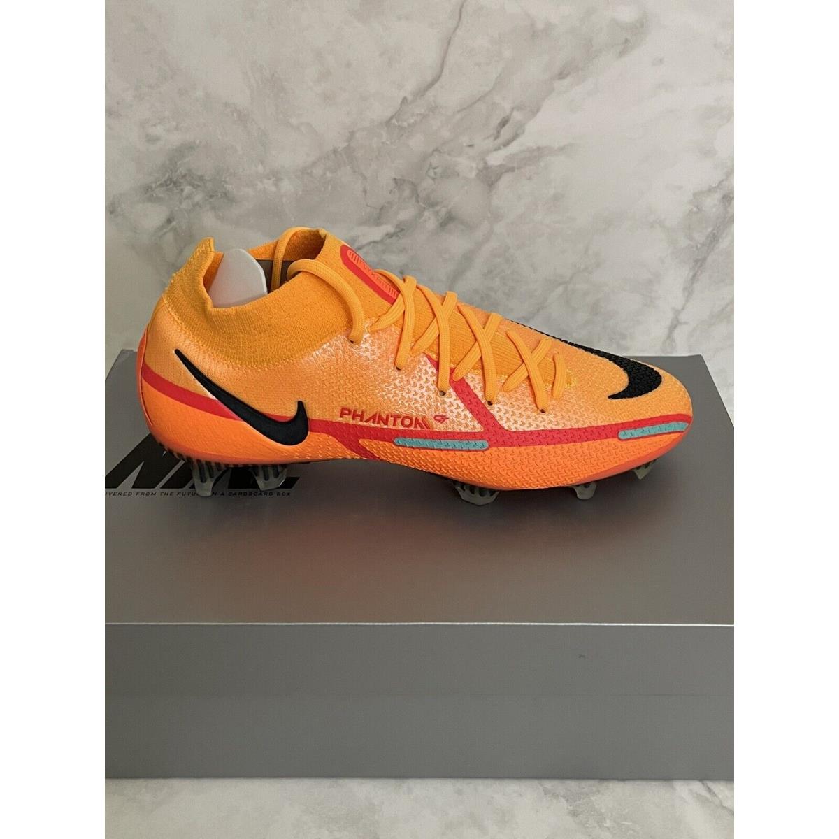 Nike Phantom GT2 Elite DF FG Soccer Cleats Orange CZ9889-808 Men s Size 6 US