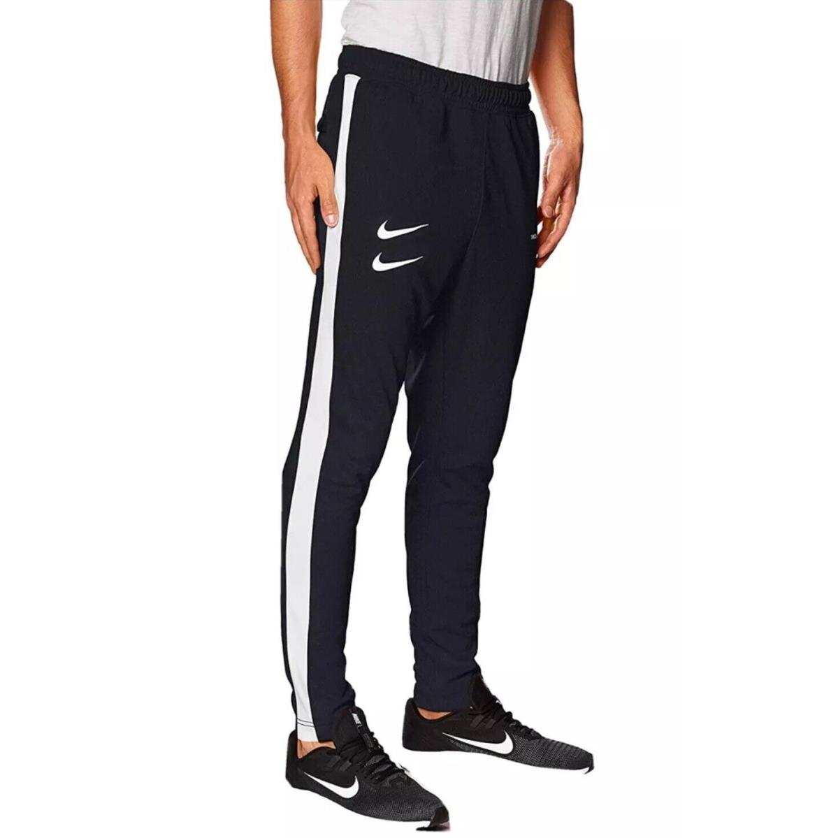 Nike Swoosh Nsw Double Swoosh Track Pants Black White CJ4873-010 Men`s 2XL