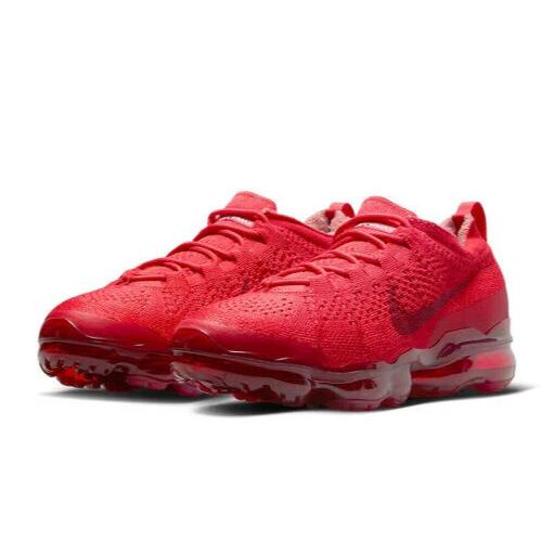 Nike Air Vapormax 2023 FK Womens Size 11.5 Shoes DV1678 600 Triple Red - Red