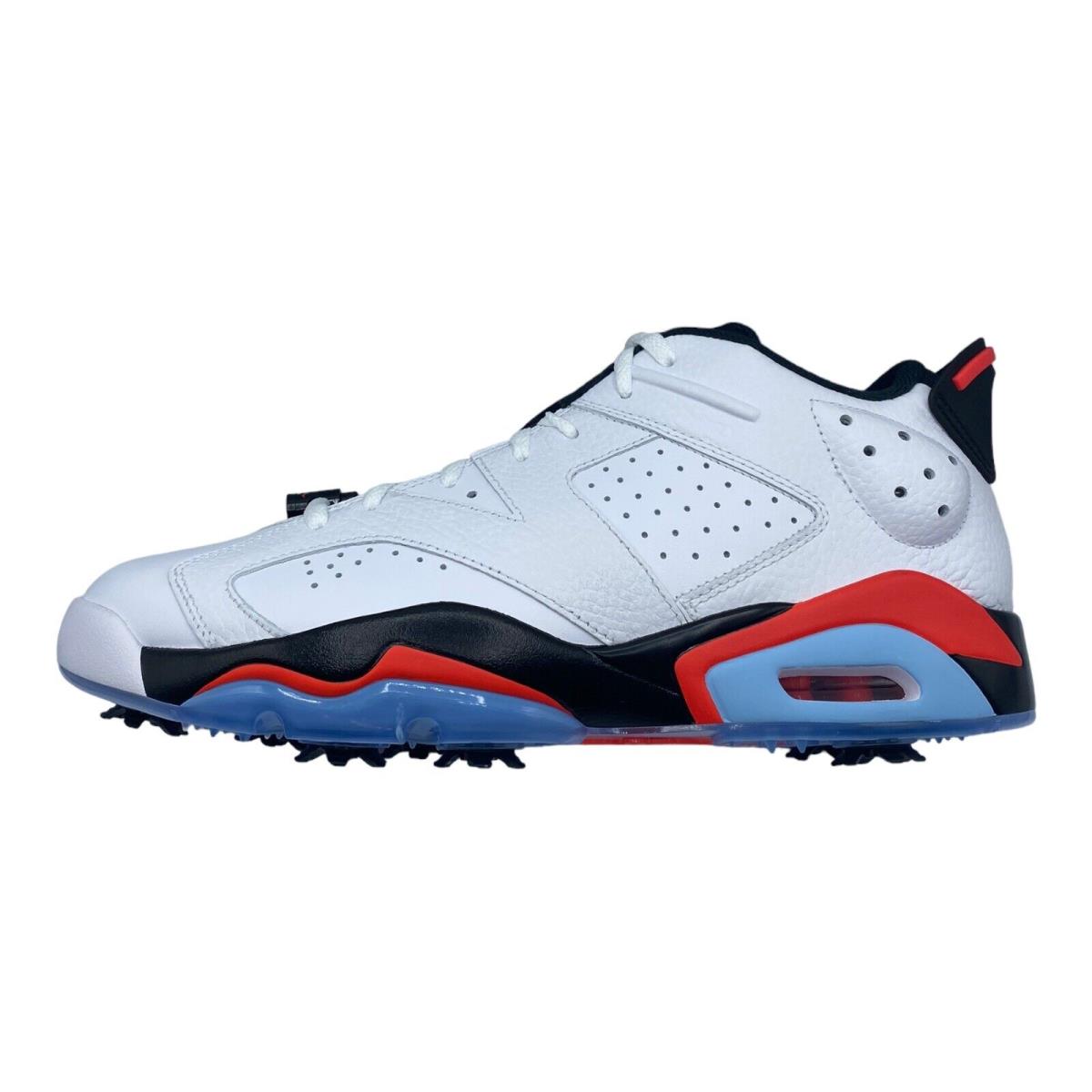 Nike Air Jordan 6 Retro Golf White Black Infrared DV1376-106 - Men`s Size 8 - Multicolor