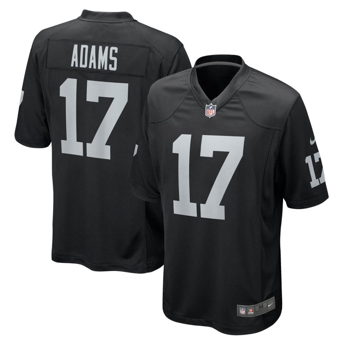 Nike 17 Davante Adams Las Vegas Raiders Game Jersey Size 3XL B047