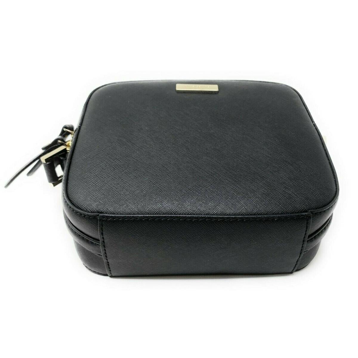 Kate Spade Crossbody Cammie Black Saffiano Leather Bag WKRU2039 FS