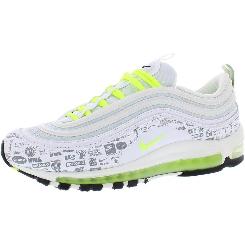 Nike Mens Air Max 97 Reflective Logo Running Shoes 9.5