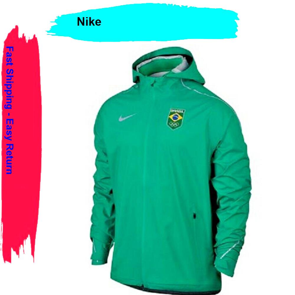 Nike Men`s Hyper-shield Jacket Green XL