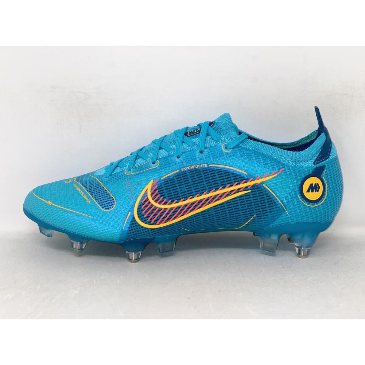 Nike Vapor 14 Elite Sg-pro AC Blue Soccer Cleats Size 7.5 / 9W DJ2834-485