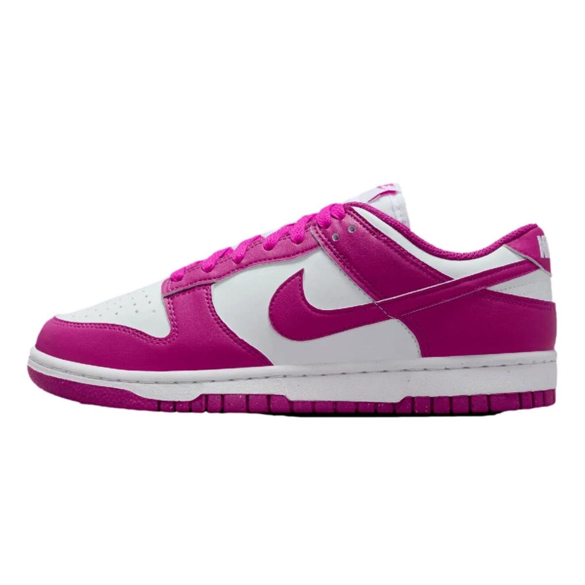 Nike Dunk Low Next Nature White/hot Fuchsia DD1873-110 Women`s Size 7.5 Medium - Multicolor