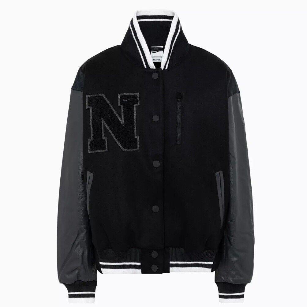Size S/m - Nike Sportswear Women`s Oversized Wool Destroyer Jacket