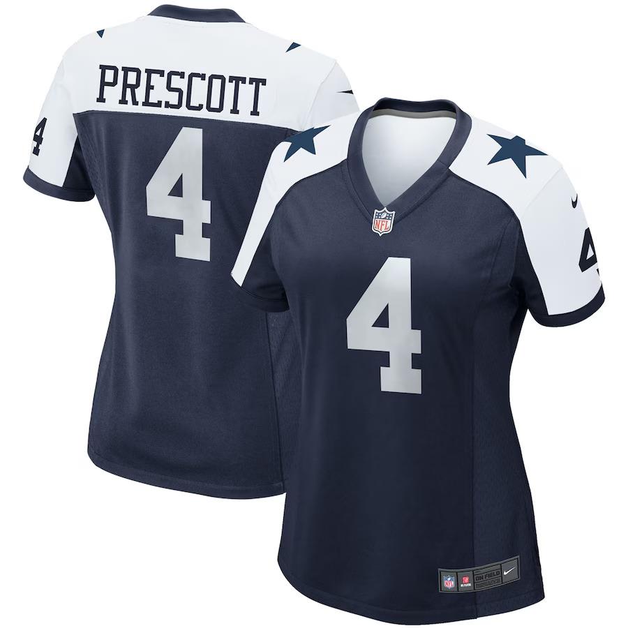 Nike Dak Prescott Dallas Cowboys Women`s Alternate Game Team Jersey - M A147