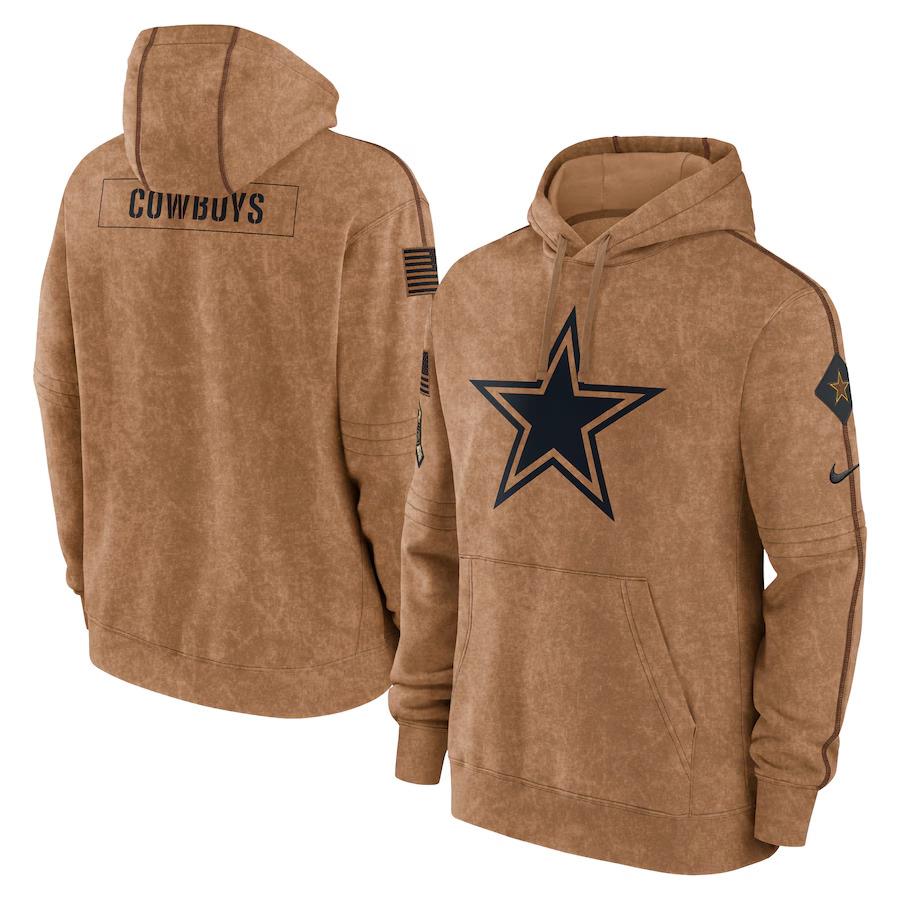 Nike Dallas Cowboys Salute to Service Pullover Hoodie - S A011